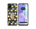 Funda Silicona Transparente para TCL 405 diseño Piña Dibujos