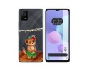 Funda Silicona Transparente para TCL 405 diseño Suricata Dibujos