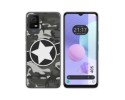 Funda Silicona para TCL 405 diseño Camuflaje 02 Dibujos
