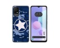 Funda Silicona para TCL 405 diseño Camuflaje 03 Dibujos