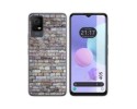 Funda Silicona para TCL 405 diseño Ladrillo 02 Dibujos