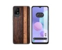 Funda Silicona para TCL 405 diseño Madera 05 Dibujos
