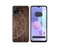 Funda Silicona para TCL 405 diseño Madera 06 Dibujos