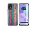 Funda Silicona para TCL 405 diseño Madera 10 Dibujos