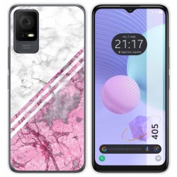 Funda Silicona para TCL 405 diseño Mármol 03 Dibujos