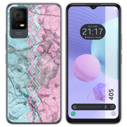 Funda Silicona para TCL 405 diseño Mármol 08 Dibujos