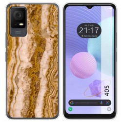Funda Silicona para TCL 405 diseño Mármol 10 Dibujos
