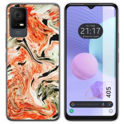 Funda Silicona para TCL 405 diseño Mármol 12 Dibujos