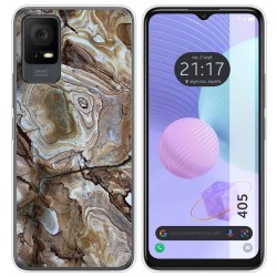 Funda Silicona para TCL 405 diseño Mármol 14 Dibujos