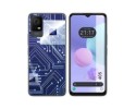 Funda Silicona para TCL 405 diseño Circuito Dibujos