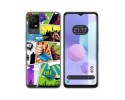 Funda Silicona para TCL 405 diseño Comic Dibujos