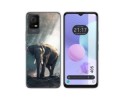 Funda Silicona para TCL 405 diseño Elefante Dibujos