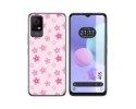 Funda Silicona para TCL 405 diseño Flores Dibujos