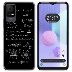 Funda Silicona para TCL 405 diseño Formulas Dibujos