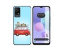 Funda Silicona para TCL 405 diseño Furgoneta Dibujos