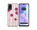 Funda Silicona para TCL 405 diseño Flores Vintage Dibujos