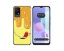 Funda Silicona para TCL 405 diseño Helado Vainilla Dibujos