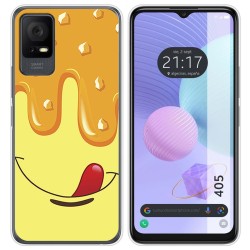 Funda Silicona para TCL 405 diseño Helado Vainilla Dibujos