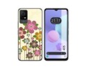 Funda Silicona para TCL 405 diseño Primavera En Flor Dibujos
