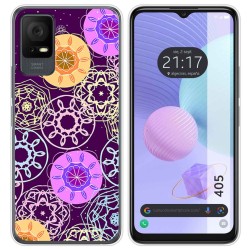 Funda Silicona para TCL 405 diseño Radial Dibujos
