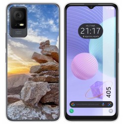 Funda Silicona para TCL 405 diseño Sunset Dibujos
