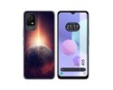 Funda Silicona para TCL 405 diseño Tierra Dibujos