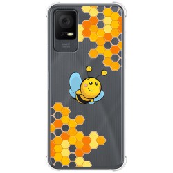 Funda Silicona Antigolpes para TCL 405 diseño Abeja Dibujos
