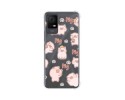 Funda Silicona Antigolpes para TCL 405 diseño Cerdos Dibujos