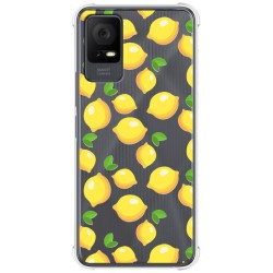 Funda Silicona Antigolpes para TCL 405 diseño Limones Dibujos