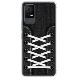 Funda Silicona Antigolpes para TCL 405 diseño Zapatillas 02 Dibujos