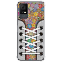 Funda Silicona Antigolpes para TCL 405 diseño Zapatillas 05 Dibujos