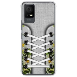 Funda Silicona Antigolpes para TCL 405 diseño Zapatillas 08 Dibujos