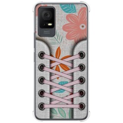 Funda Silicona Antigolpes para TCL 405 diseño Zapatillas 09 Dibujos