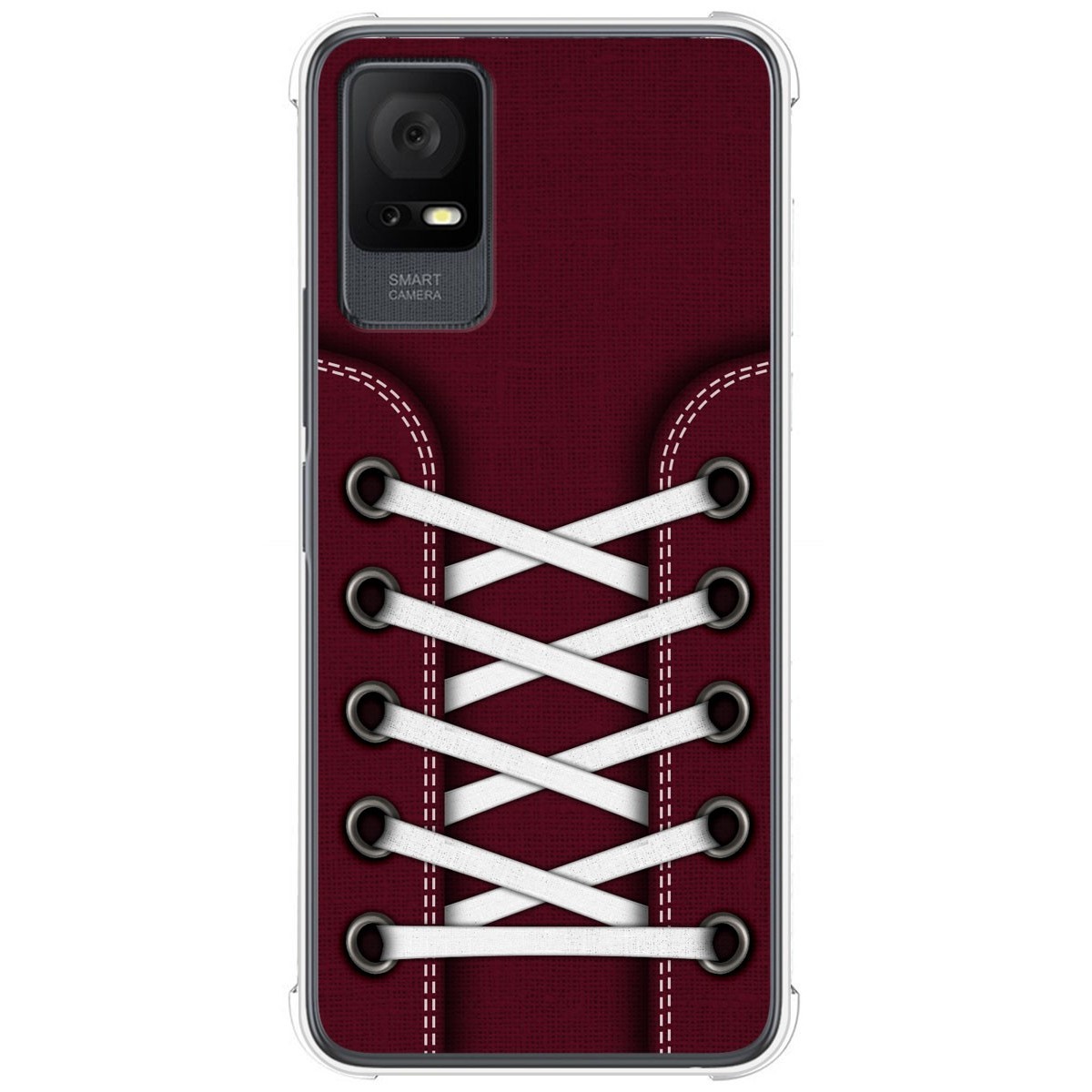Funda Silicona Antigolpes para TCL 405 diseño Zapatillas 17 Dibujos