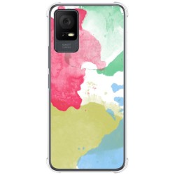 Funda Silicona Antigolpes para TCL 405 diseño Acuarela 02 Dibujos