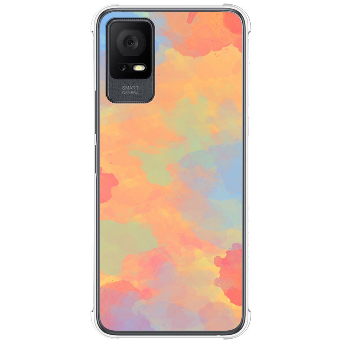 Funda Silicona Antigolpes para TCL 405 diseño Acuarela 08 Dibujos