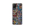 Funda Silicona Antigolpes para TCL 405 diseño Flores 04 Dibujos