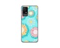 Funda Silicona Antigolpes para TCL 405 diseño Flores 05 Dibujos