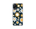 Funda Silicona Antigolpes para TCL 405 diseño Flores 08 Dibujos