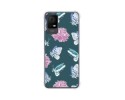 Funda Silicona Antigolpes para TCL 405 diseño Flores 10 Dibujos
