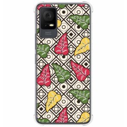 Funda Silicona Antigolpes para TCL 405 diseño Flores 11 Dibujos