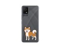 Funda Silicona Antigolpes para TCL 405 diseño Perros 02 Dibujos