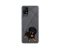 Funda Silicona Antigolpes para TCL 405 diseño Perros 04 Dibujos