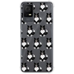 Funda Silicona Antigolpes para TCL 405 diseño Perros 07 Dibujos