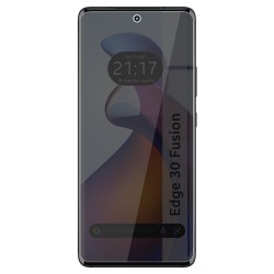 Protector Pantalla Hidrogel Privacidad Antiespías para Motorola Edge 30 Fusion 5G 2