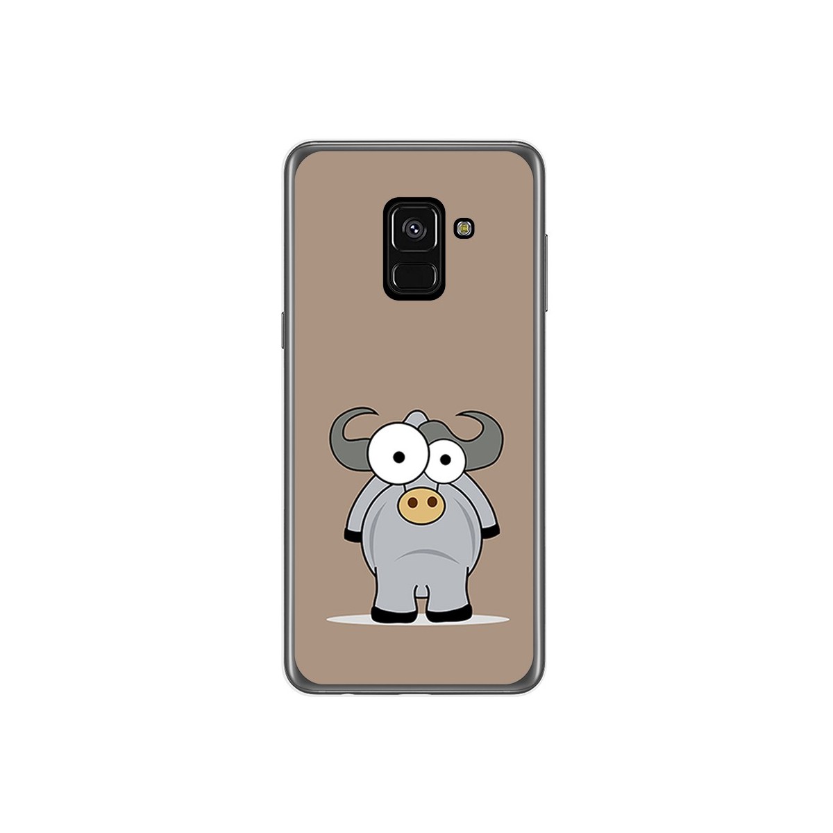 Funda Gel Tpu para Samsung Galaxy A8 (2018) Diseño Toro Dibujos