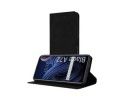 Funda Polipiel con tarjetero para ZTE Blade A72 color Negra