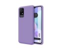 Funda Silicona Líquida Ultra Suave para TCL 405 color Morada