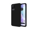 Funda Silicona Líquida Ultra Suave para TCL 405 color Negra