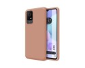 Funda Silicona Líquida Ultra Suave para TCL 405 color Rosa